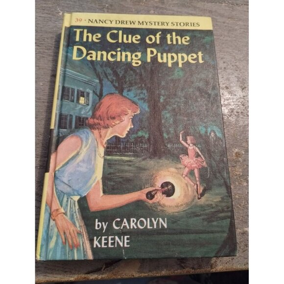 Nancy Drew Mystery Stories #39: The Clue Of The Dancing Puppet By Carolyn Keene - Picture 1 of 3